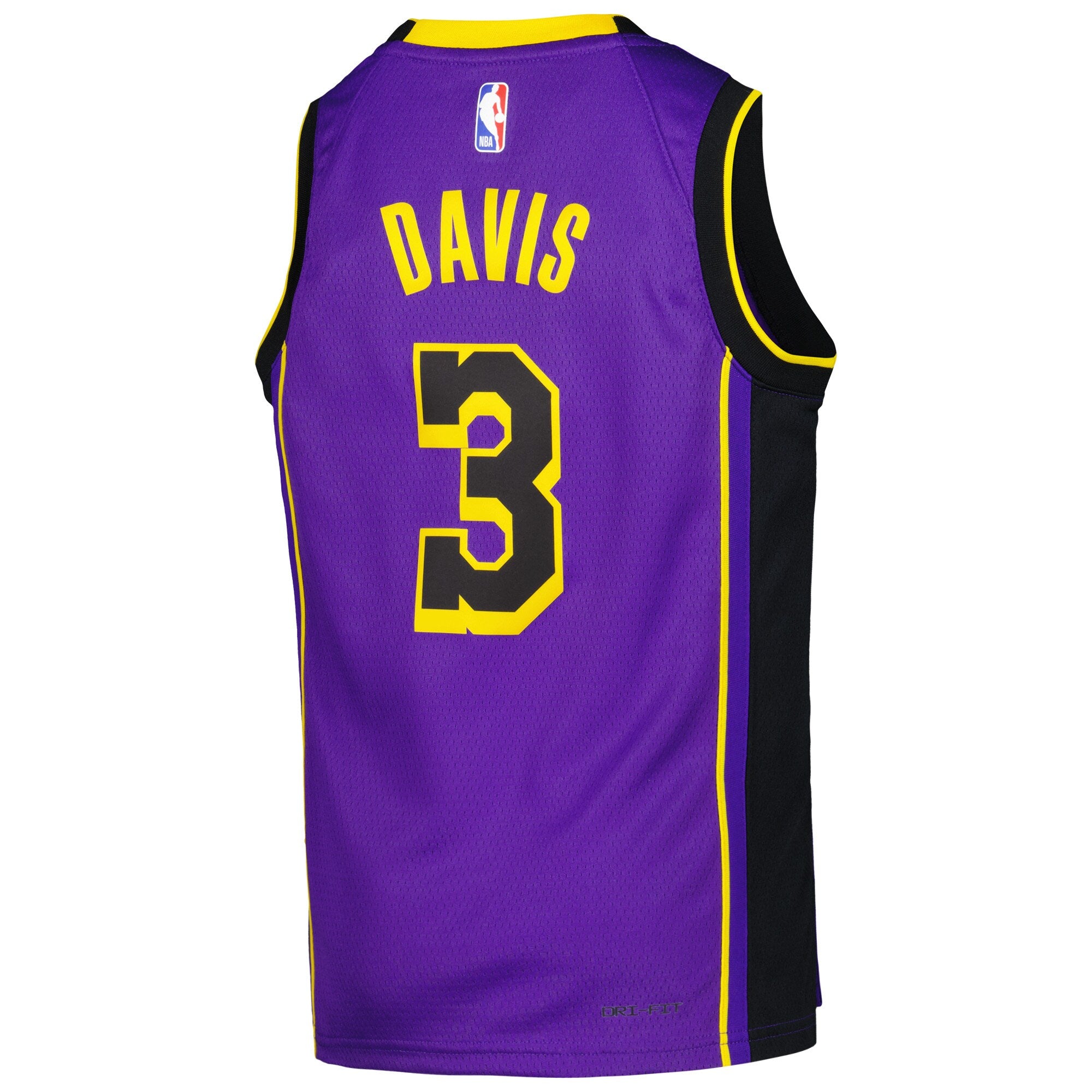 Youth Air Jordan NBA ANTHONY DAVIS PURPLE LA LAKERS SWINGMAN STATEMENT JERSEY