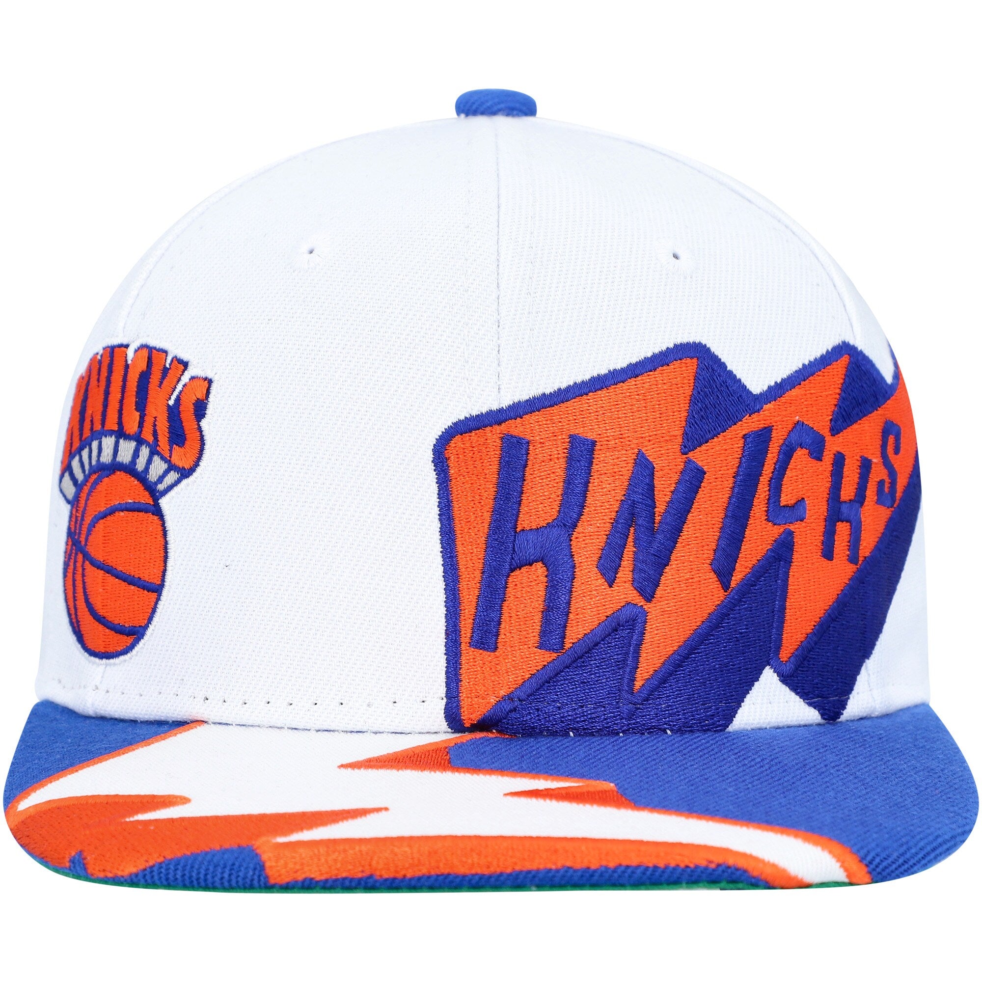 MENS MITCHELL & NESS NBA FAST TIMES SNAPBACK HWC KNICKS - WHITE