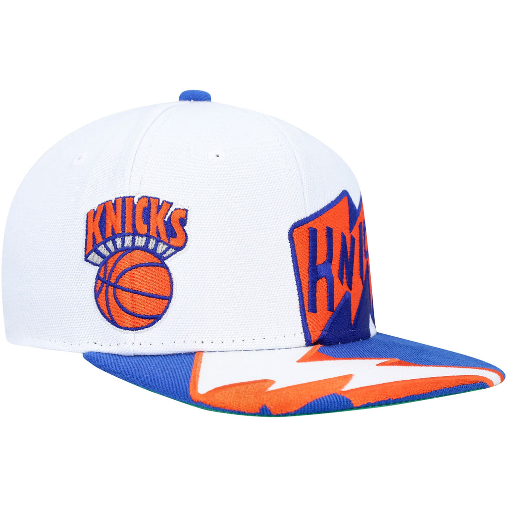 MENS MITCHELL & NESS NBA FAST TIMES SNAPBACK HWC KNICKS - WHITE