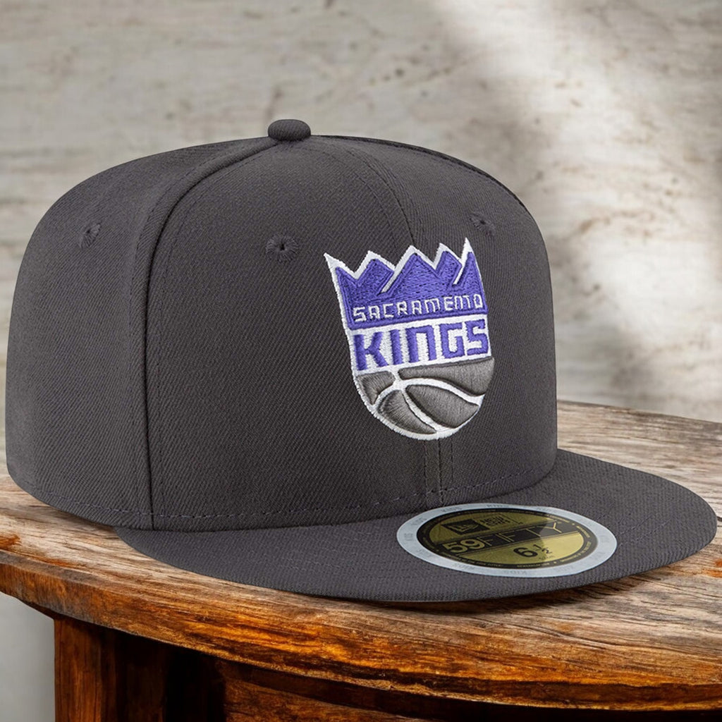 [70343544] MENS NEW ERA NBA SACRAMENTO KINGS 5950 FITTED - DARK GRAY