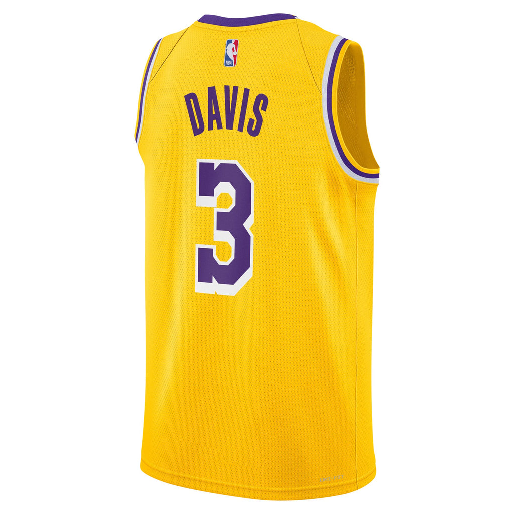 Youth Nike NBA ANTHONY DAVIS LOS ANGELES LAKERS SWINGMAN JERSEY - ICON EDITION