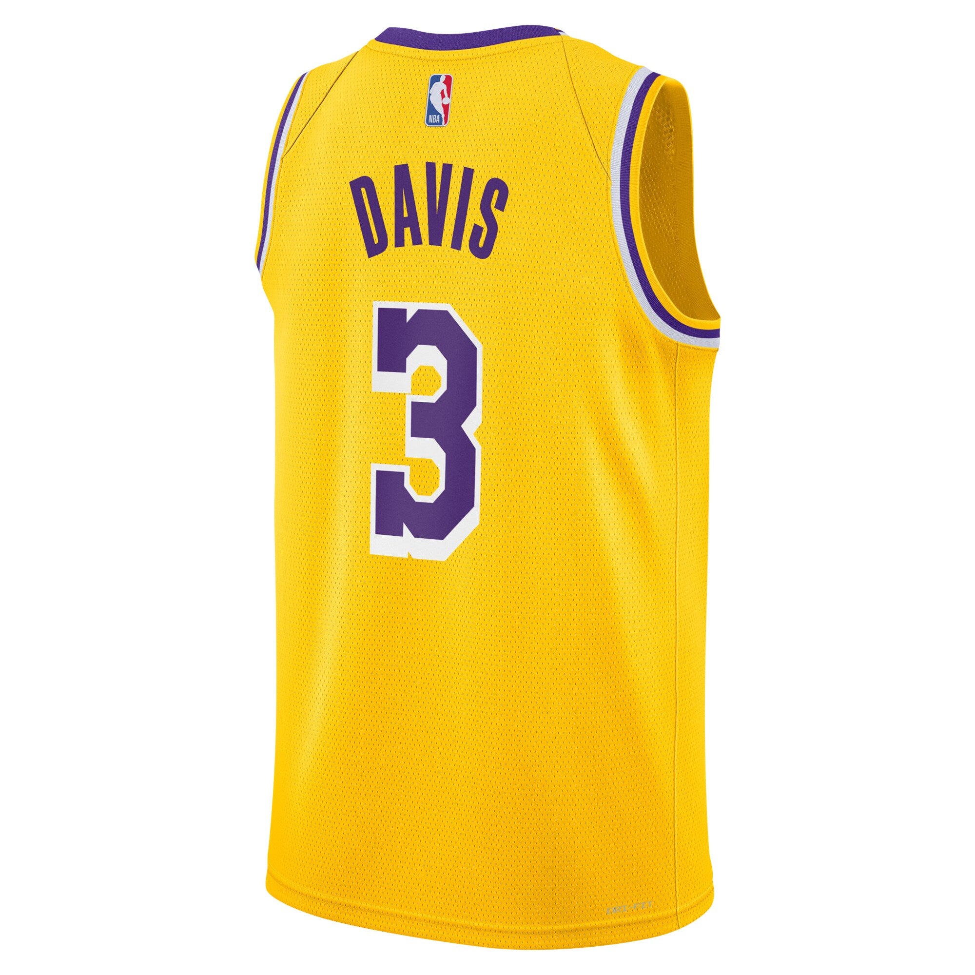 Youth Nike NBA ANTHONY DAVIS LOS ANGELES LAKERS SWINGMAN JERSEY - ICON EDITION