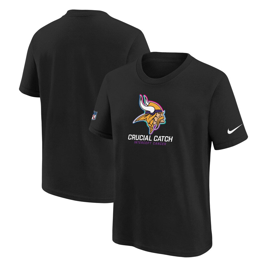 [02G3-00A-ZUK-GXZ] MENS NIKE NFL MINNESOTA VIKINGS 2024 CRUCIAL CATCH T-SHIRT