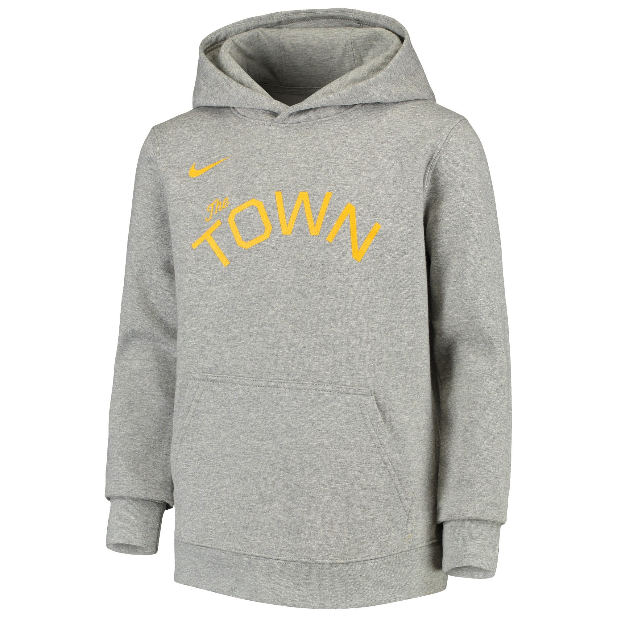 [AA3663-064] Mens Nike NBA Golden State Warriors Earned Edition Logo Essential Pullover Hoodie