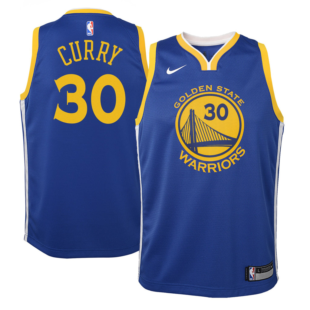 [9Z2B7BZ2W-CURRY] Youth Nike NBA Golden State Warriors Steph Curry Icon Edition