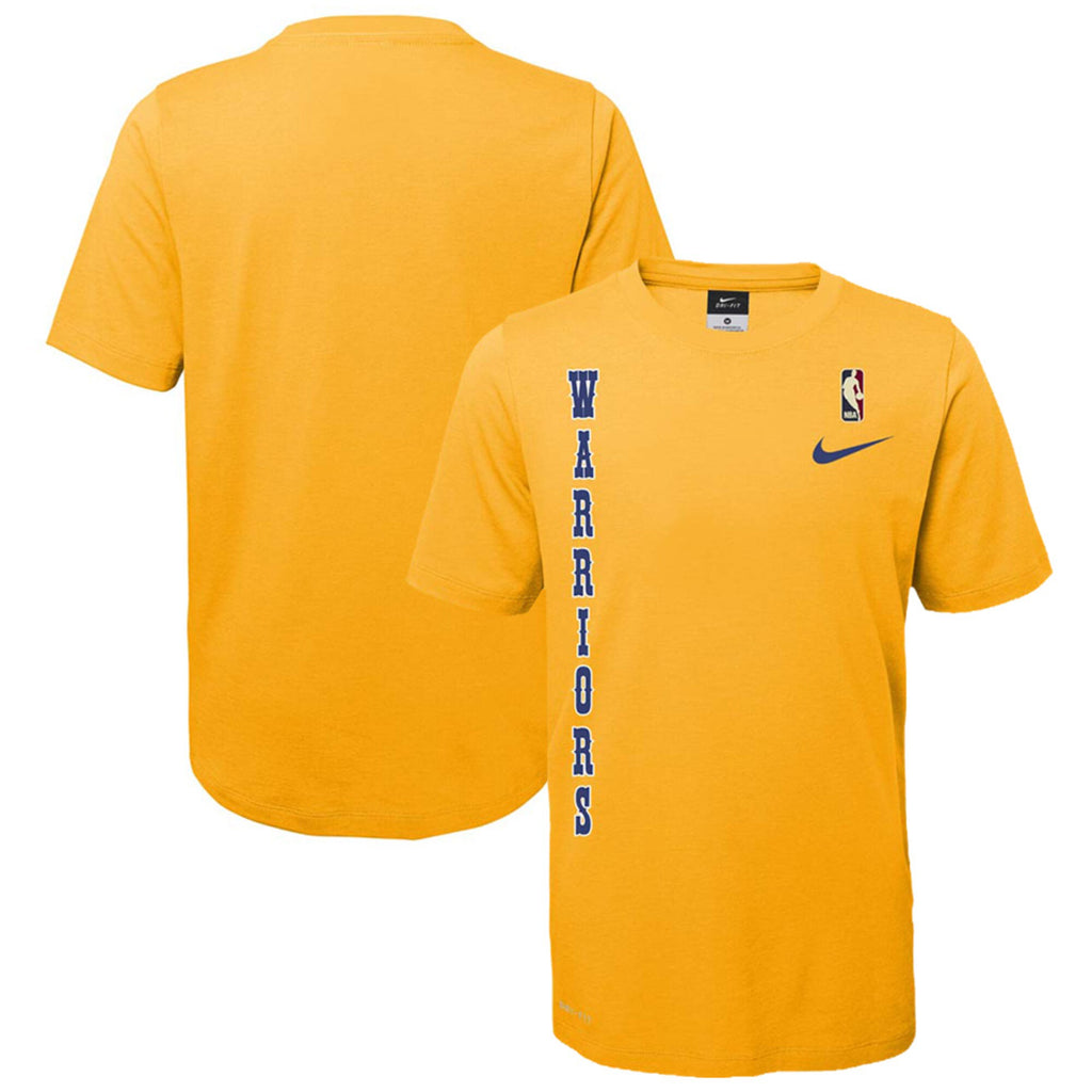 [9Z2B7BAWK-WAR] Youth Nike NBA GS Warriors Hardwood Classics Performance T-Shirt