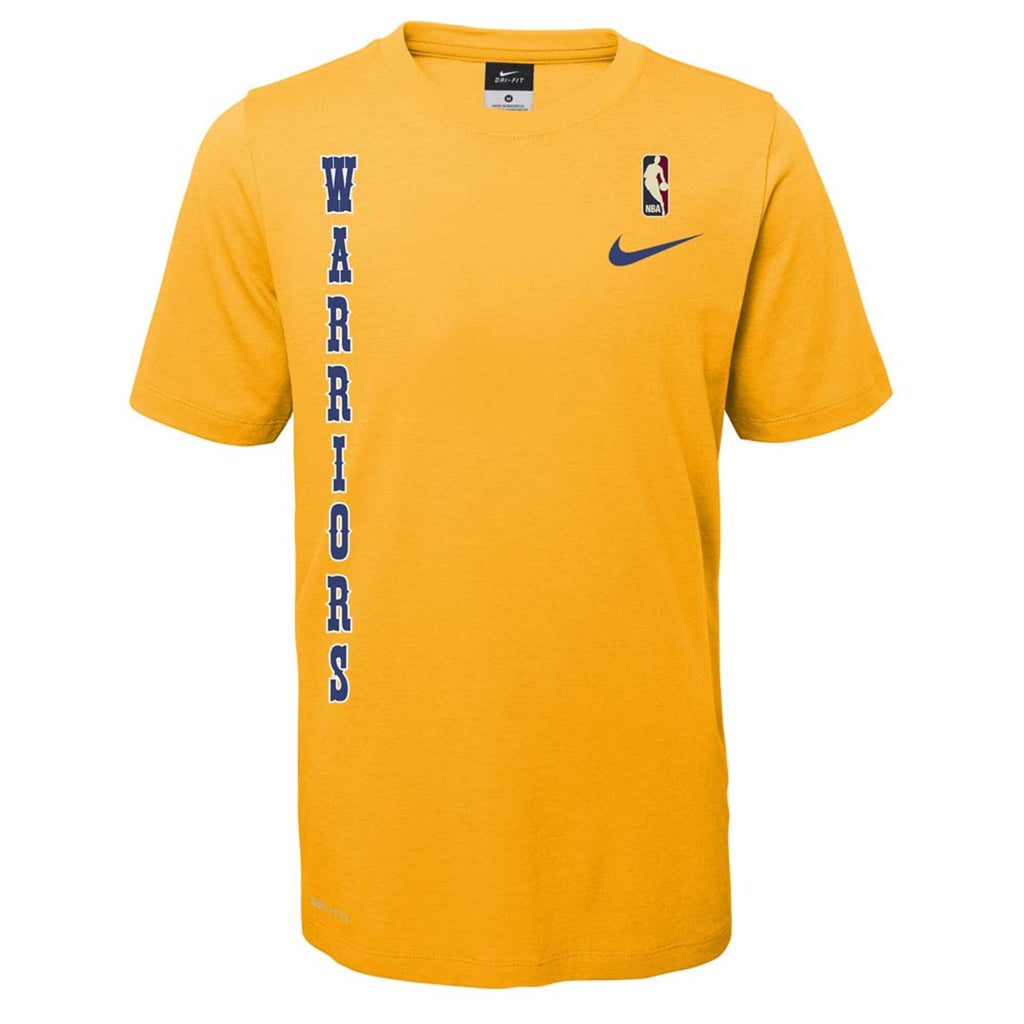[9Z2B7BAWK-WAR] Youth Nike NBA GS Warriors Hardwood Classics Performance T-Shirt