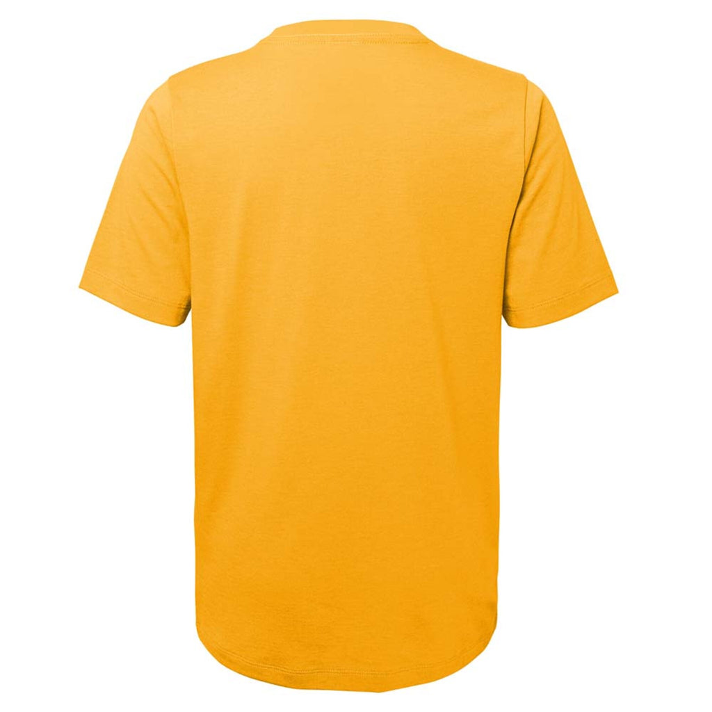 [9Z2B7BAWK-WAR] Youth Nike NBA GS Warriors Hardwood Classics Performance T-Shirt