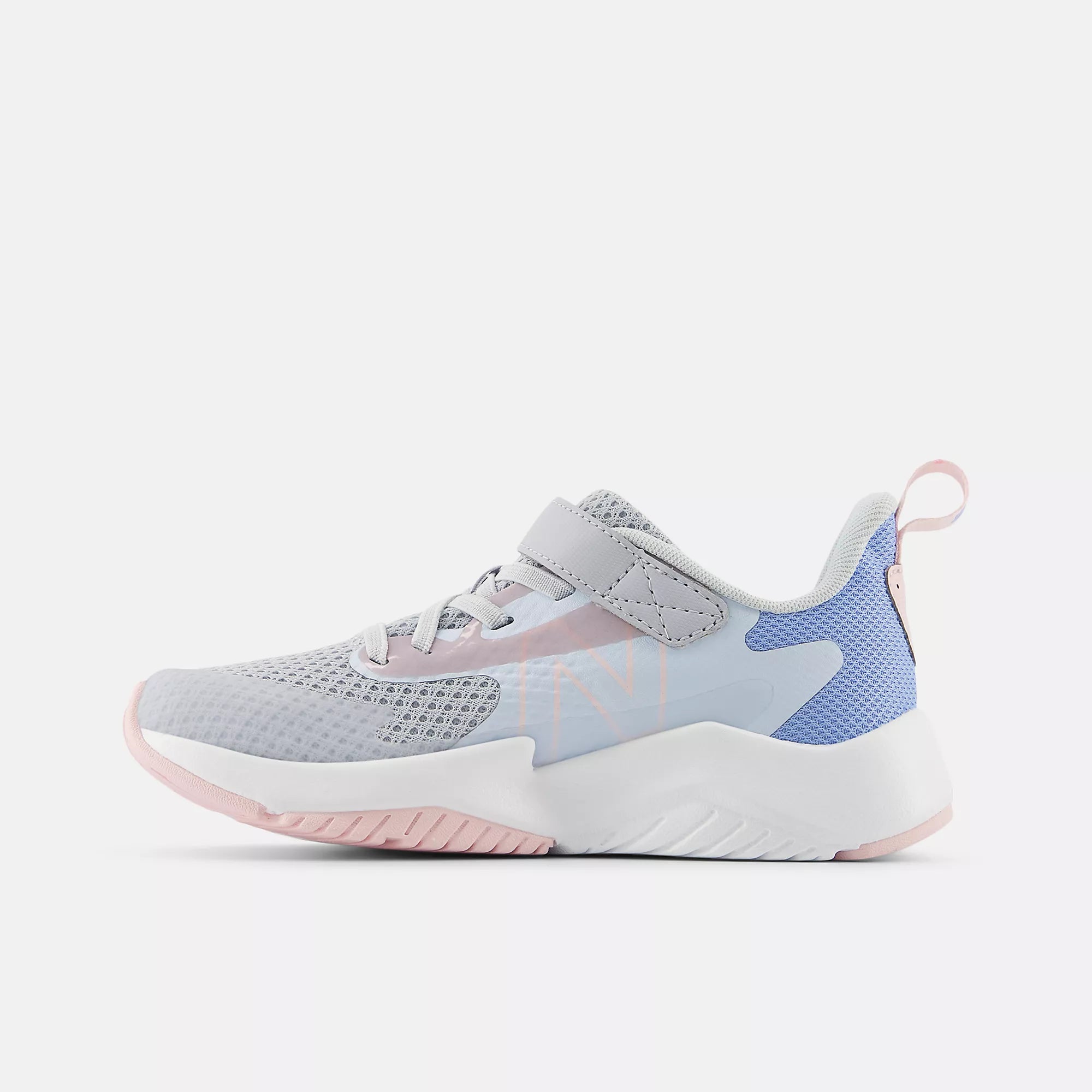 [YTRAVAG2] PRESCHOOL NEW BALANCE RAVE RUN V2 BUNGEE STRAP