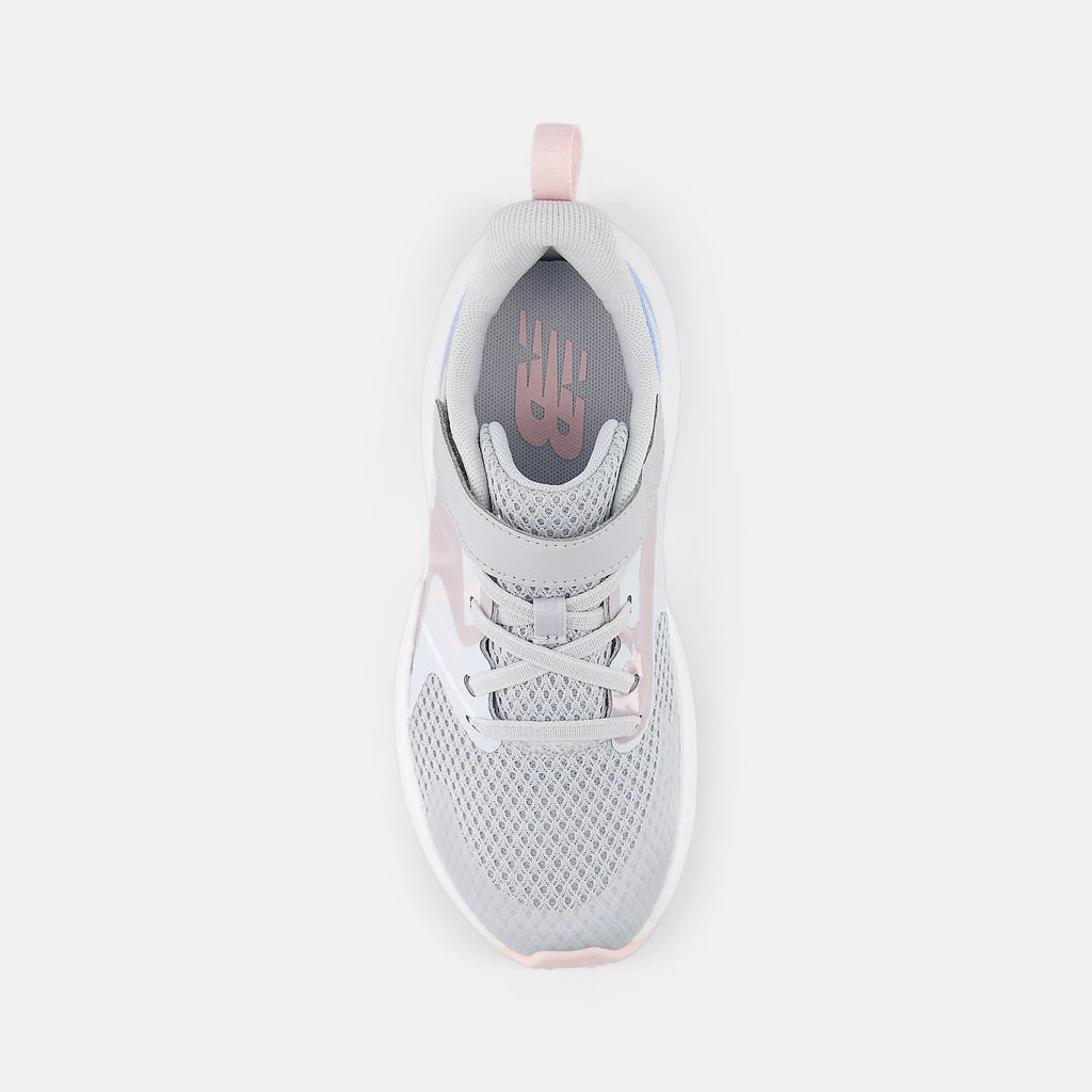 [YTRAVAG2 WIDE] PRESCHOOL NEW BALANCE RAVE RUN V2 BUNGEE STRAP WIDE