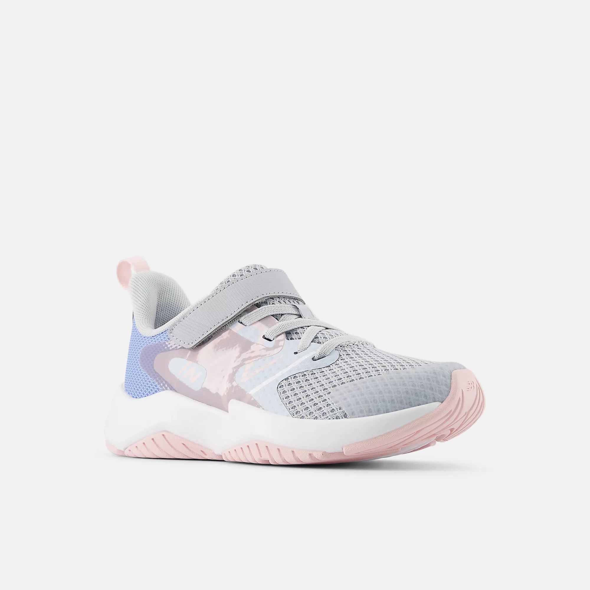 [YTRAVAG2] PRESCHOOL NEW BALANCE RAVE RUN V2 BUNGEE STRAP