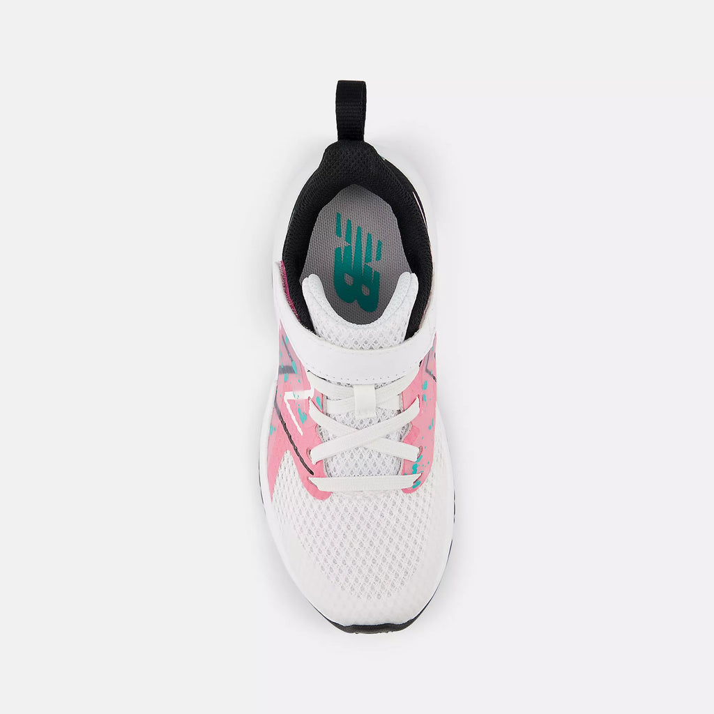 [YTRAVFP2 X-WIDE] PRESCHOOL NEW BALANCE RAVE RUN V2 BUNGEE LACE EXTRA WIDE