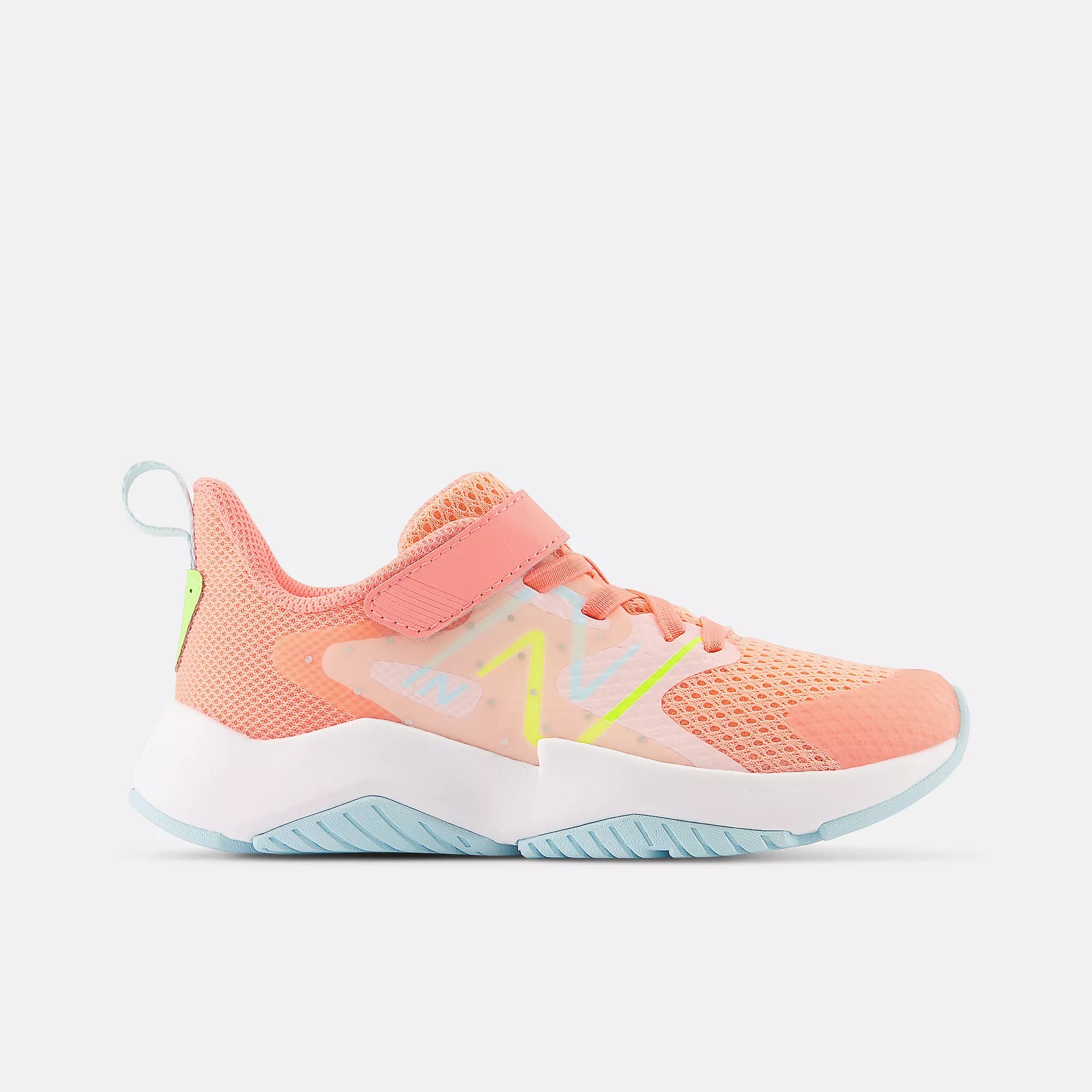[YTRAVGH2] PRESCHOOL NEW BALANCE RAVE RUN V2 BUNGEE LACE WITH TOP STRAP (PS)