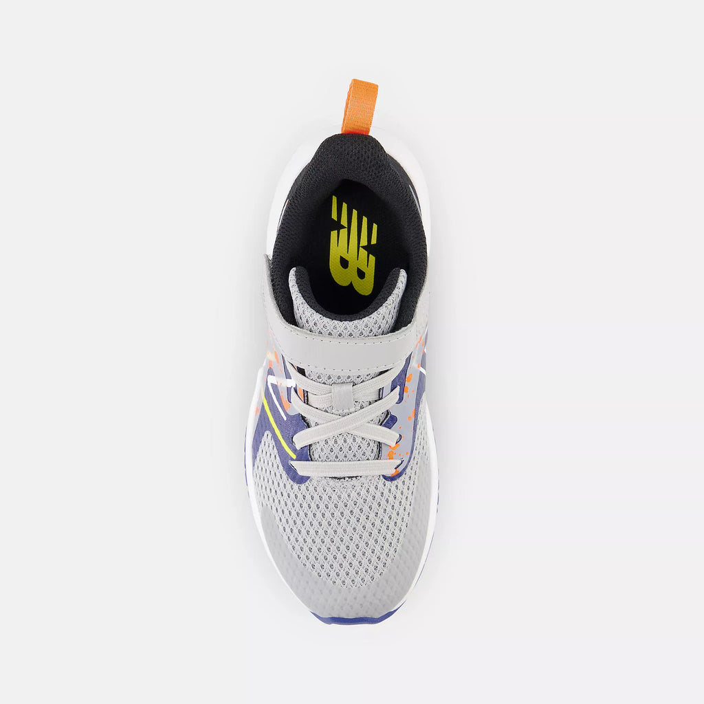 [YTRAVGN2 X-WIDE] PRESCHOOL NEW BALANCE RAVE RUN V2 BUNGEE STRAP EXTRA WIDE