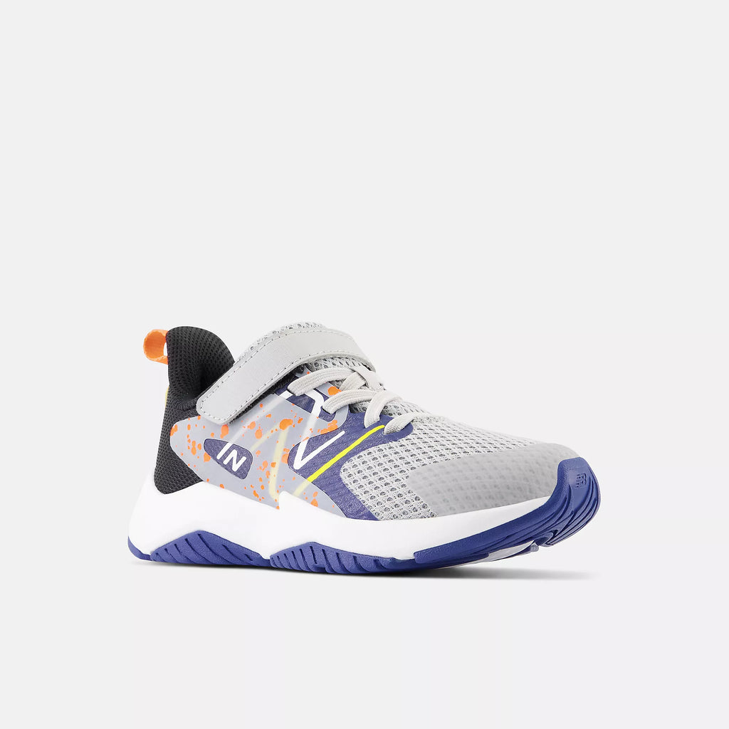 [YTRAVGN2 X-WIDE] PRESCHOOL NEW BALANCE RAVE RUN V2 BUNGEE STRAP EXTRA WIDE