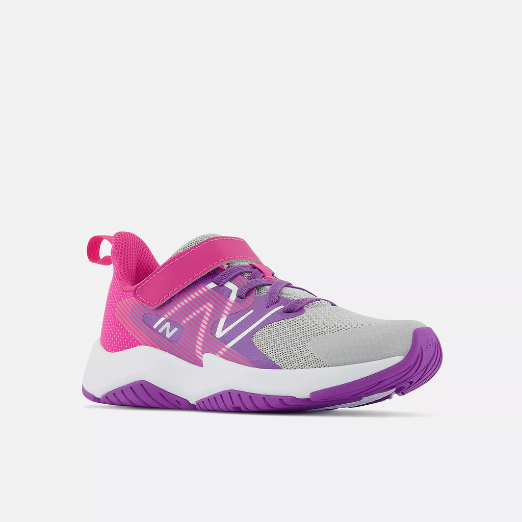 [YTRAVGP2 X-WIDE] PRESCHOOL NEW BALANCE RAVE RUN V2 BUNGEE LACE EXTRA WIDE