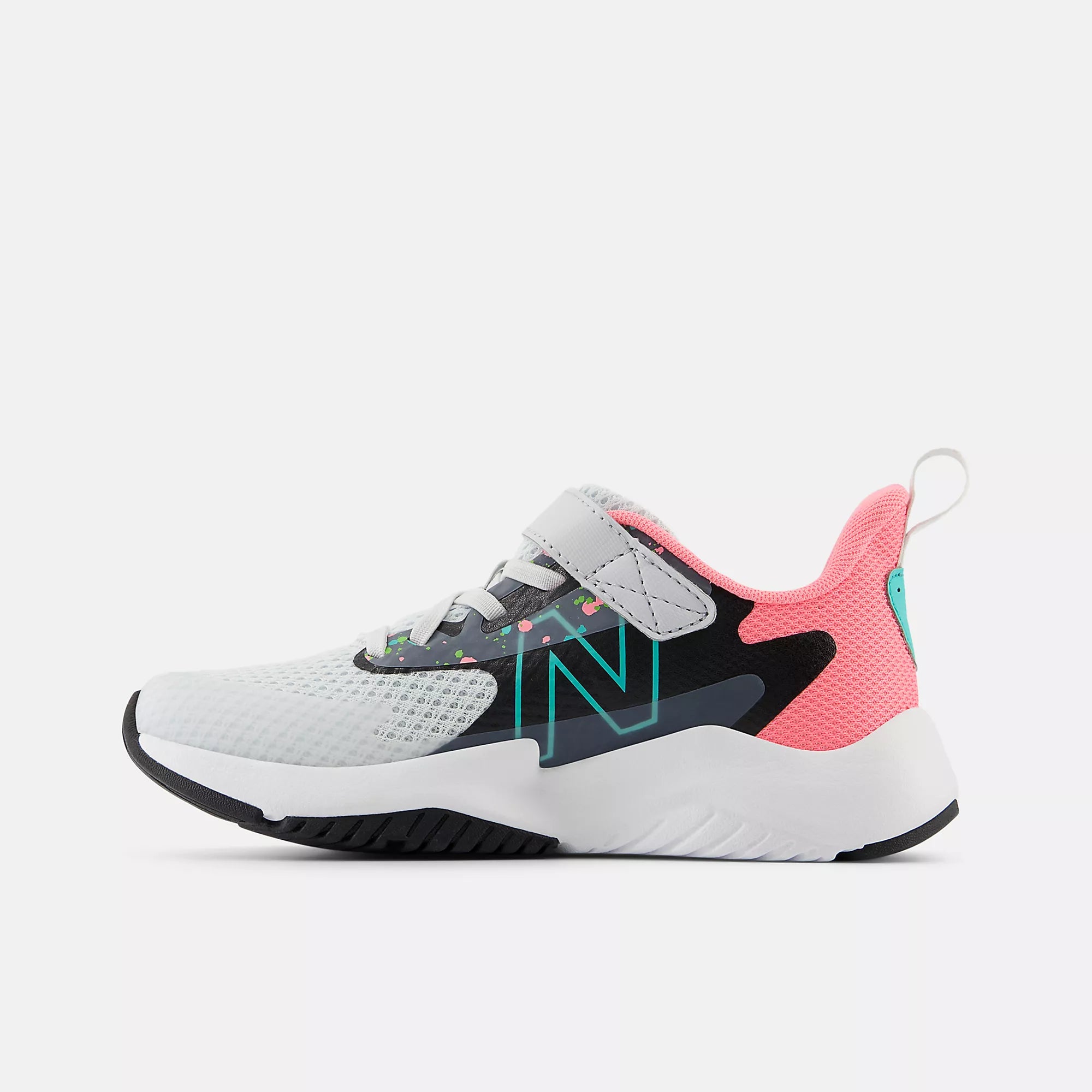 [YTRAVKP2 X-WIDE] PRESCHOOL NEW BALANCE RAVE RUN V2 BUNGEE LACE EXTRA WIDE