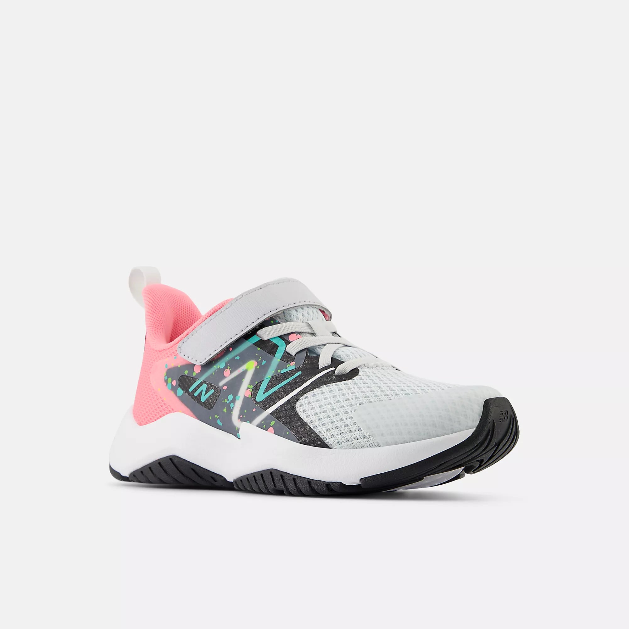 [YTRAVKP2 X-WIDE] PRESCHOOL NEW BALANCE RAVE RUN V2 BUNGEE LACE EXTRA WIDE