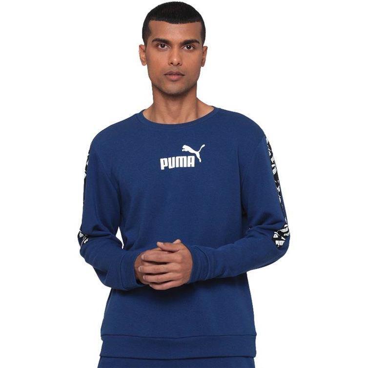 [581389-43] Mens Puma Amplified Crew Fleece - sneakAR