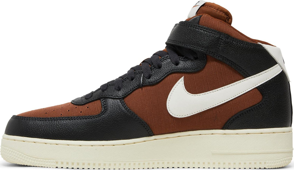[DQ8766-001] Mens Nike Air Force 1 Mid '07 'Vintage Off-Noir Pecan'