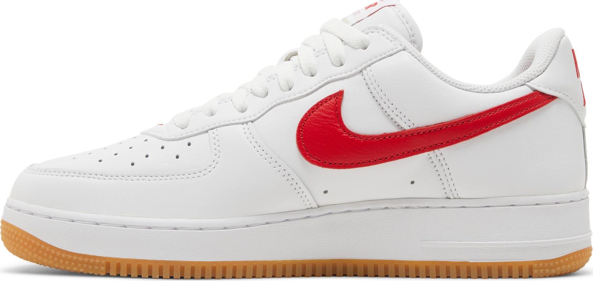 [DJ3911-102] Mens Nike Air Force 1 '07 Low 'Color of the Month University Red Gum'
