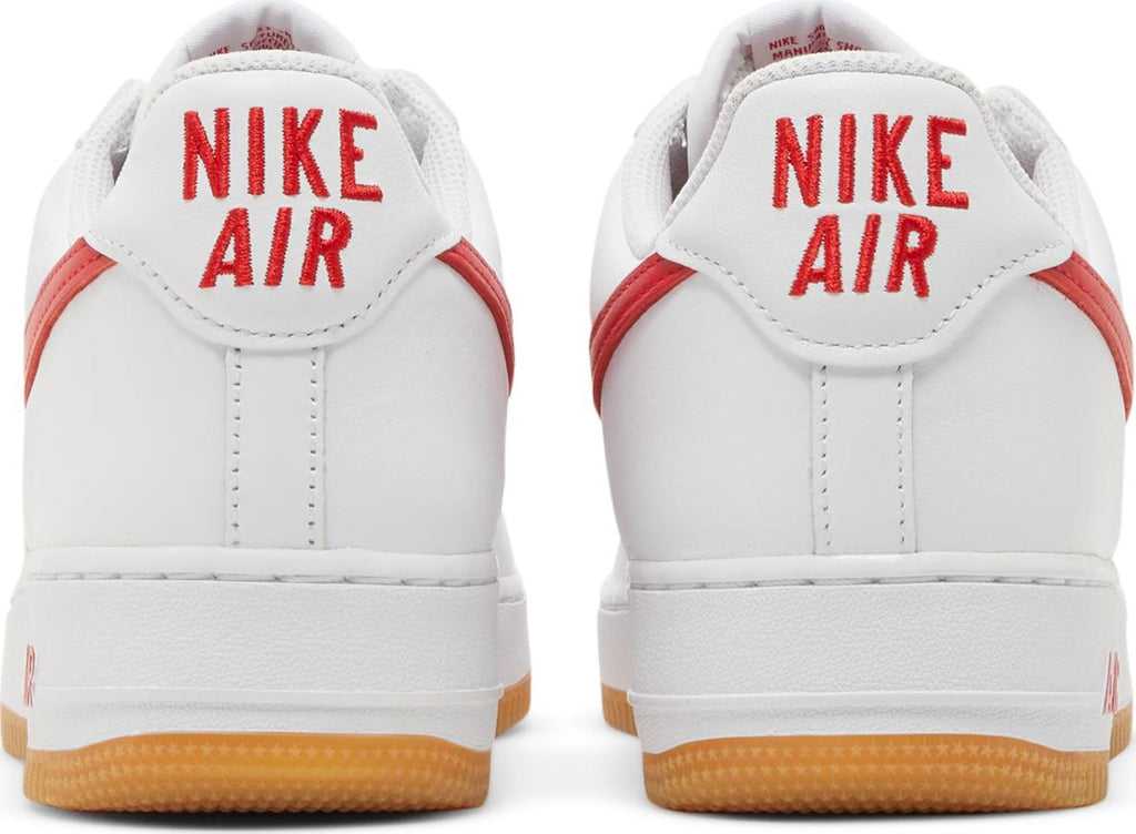 [DJ3911-102] Mens Nike Air Force 1 '07 Low 'Color of the Month University Red Gum'