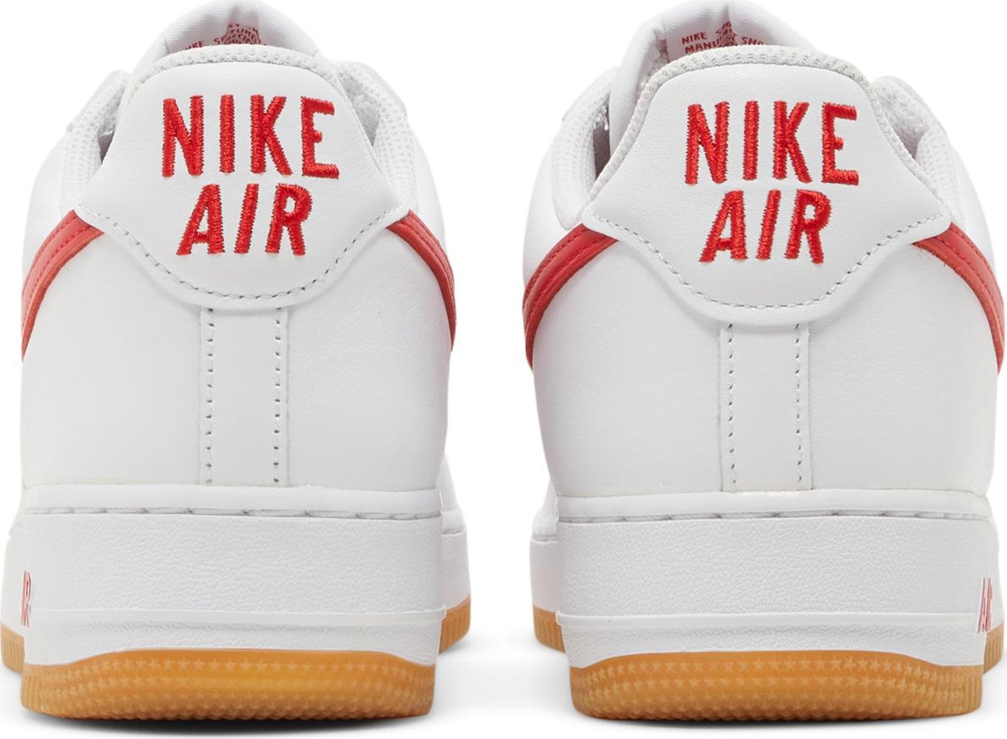 [DJ3911-102] Mens Nike Air Force 1 '07 Low 'Color of the Month University Red Gum'