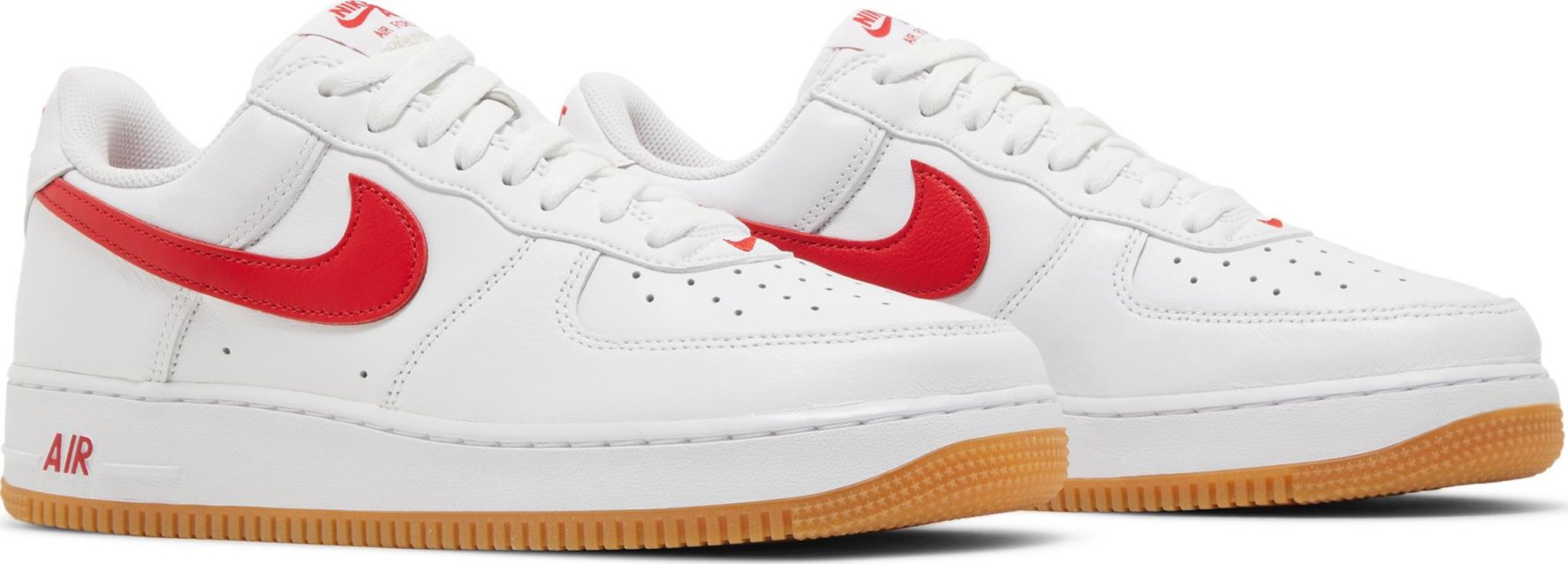 [DJ3911-102] Mens Nike Air Force 1 '07 Low 'Color of the Month University Red Gum'