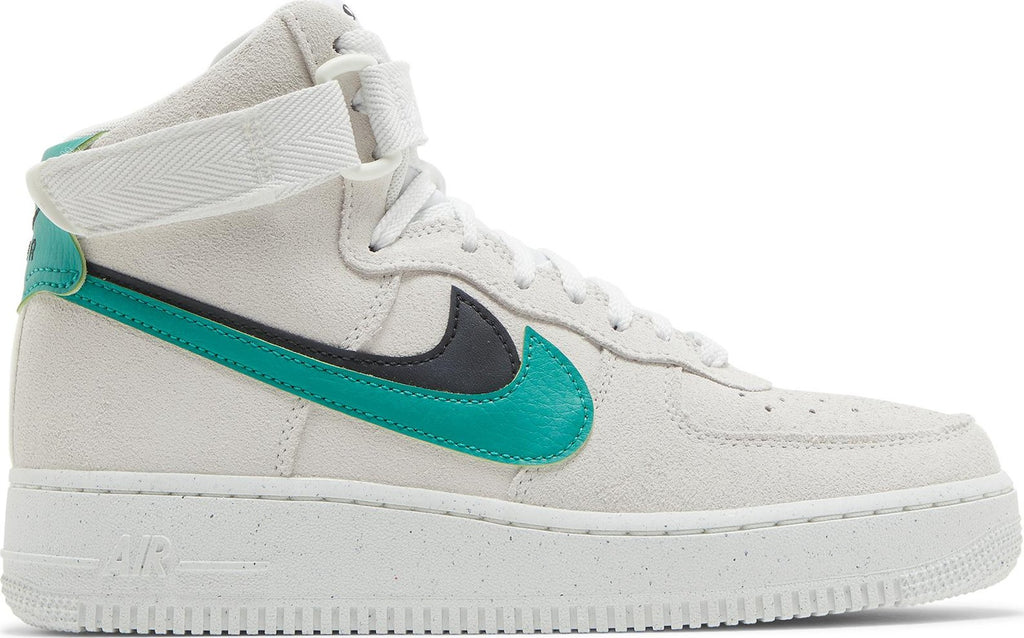 [DO9460-100] Womens Nike Air Force 1 High SE 'Sesame Neptune Green'