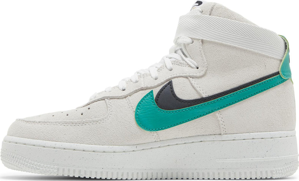 [DO9460-100] Womens Nike Air Force 1 High SE 'Sesame Neptune Green'