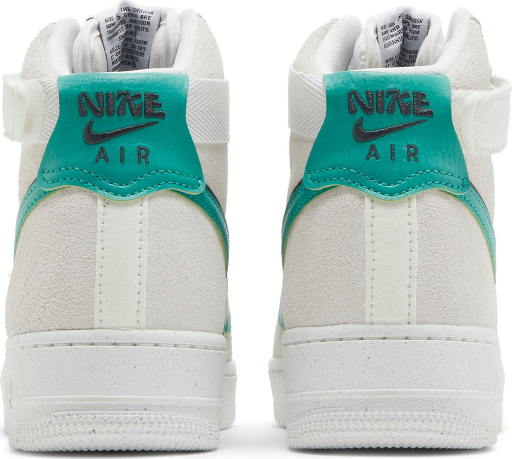 [DO9460-100] Womens Nike Air Force 1 High SE 'Sesame Neptune Green'