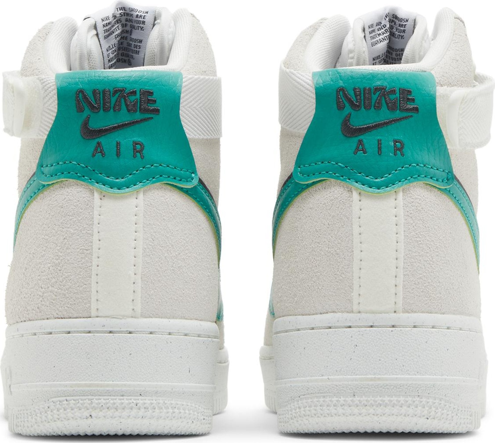 [DO9460-100] Womens Nike Air Force 1 High SE 'Sesame Neptune Green'