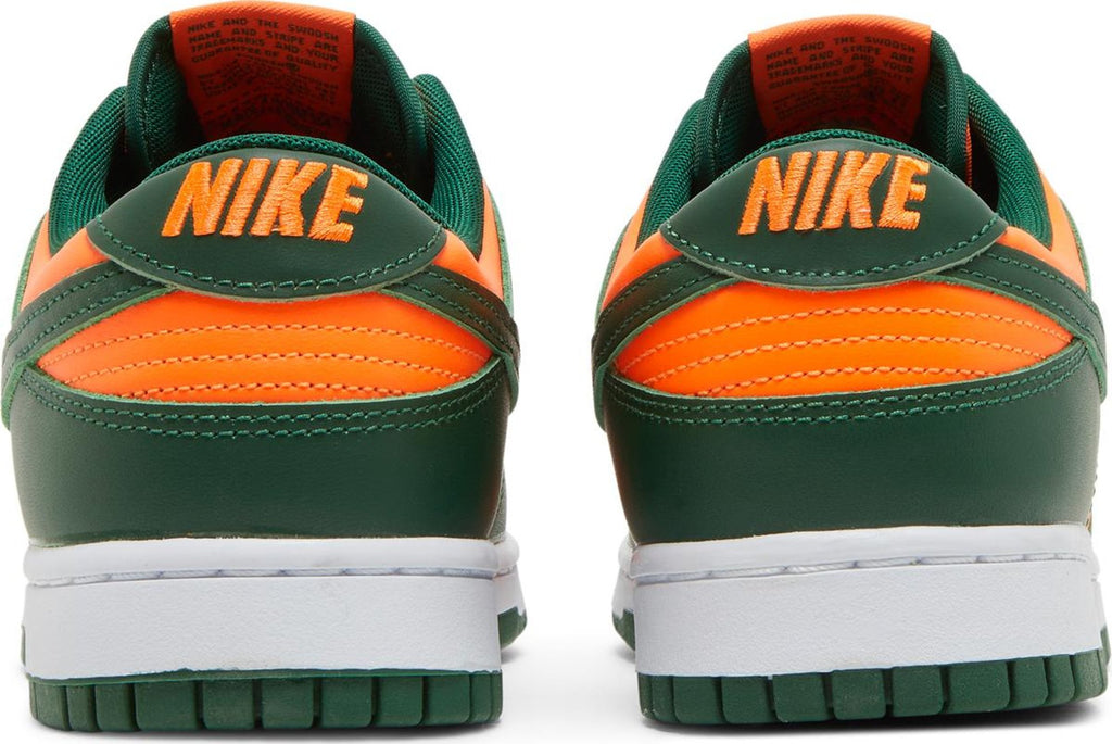 [DD1391-300] Mens Nike Dunk Low Retro 'Miami Hurricanes'