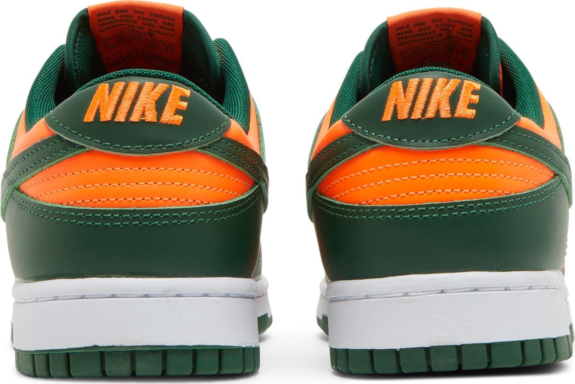 [DD1391-300] Mens Nike Dunk Low Retro 'Miami Hurricanes'