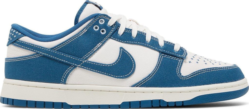 [DV0834-101] Mens Nike DUNK LOW 'INDUSTRIAL BLUE SASHIKO'