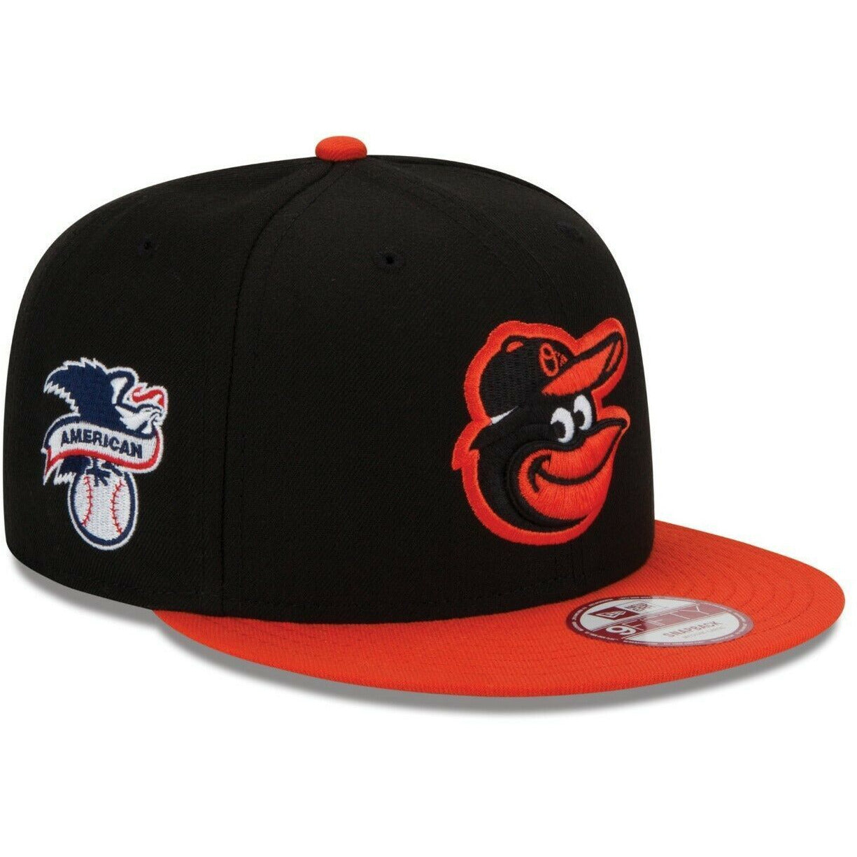 [10581504] Mens New Era MLB Baycik 9Fifty Snapback Cap Baltimore Orioles