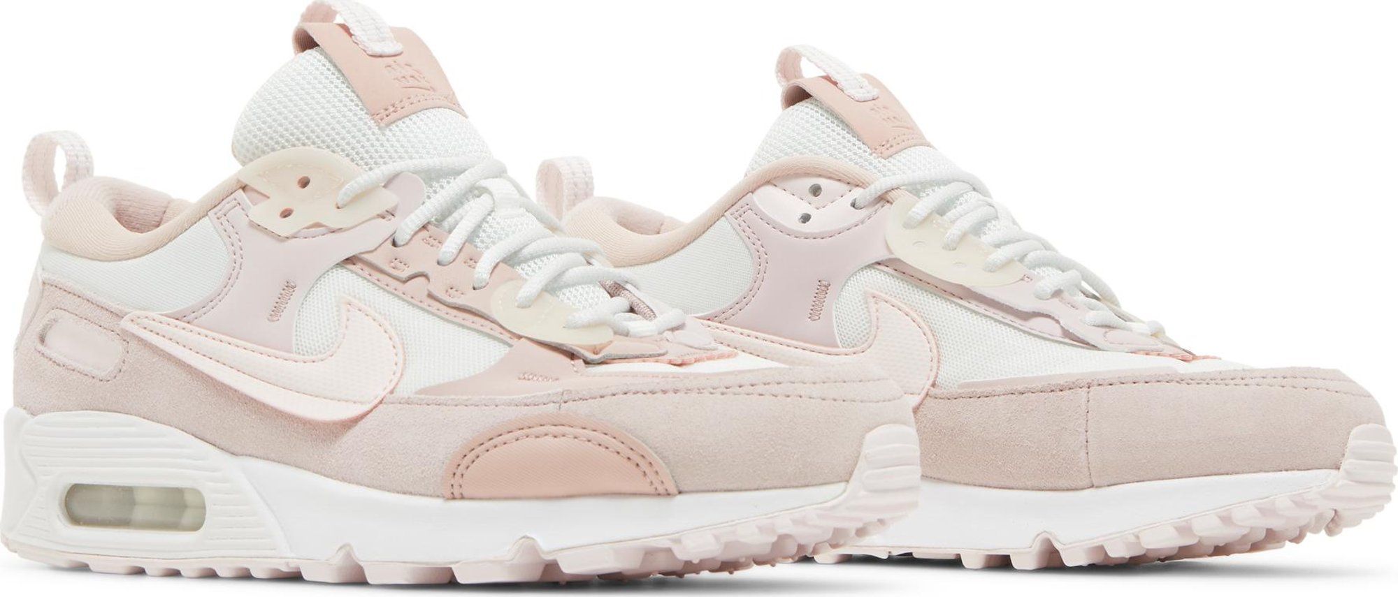 [DM9922-104] Womens Nike Air Max 90 Futura (W) 'Summit White Barely Rose'