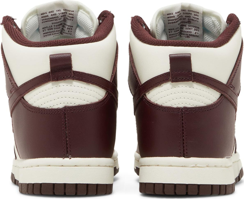 [DD1869-601] Womens Nike Dunk High (W) 'Burgundy Crush'
