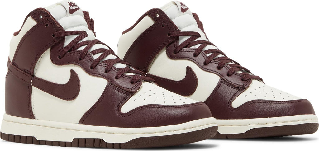 [DD1869-601] Womens Nike Dunk High (W) 'Burgundy Crush'