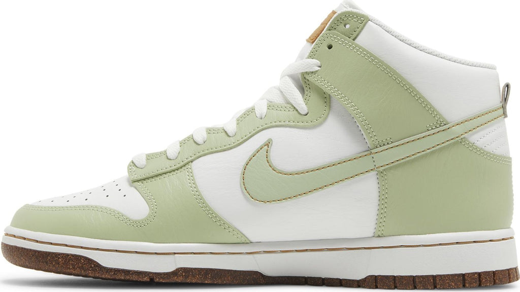 [DQ7680-300] Mens Nike Dunk HI Retro SE 'Inspected By Swoosh Honeydew'