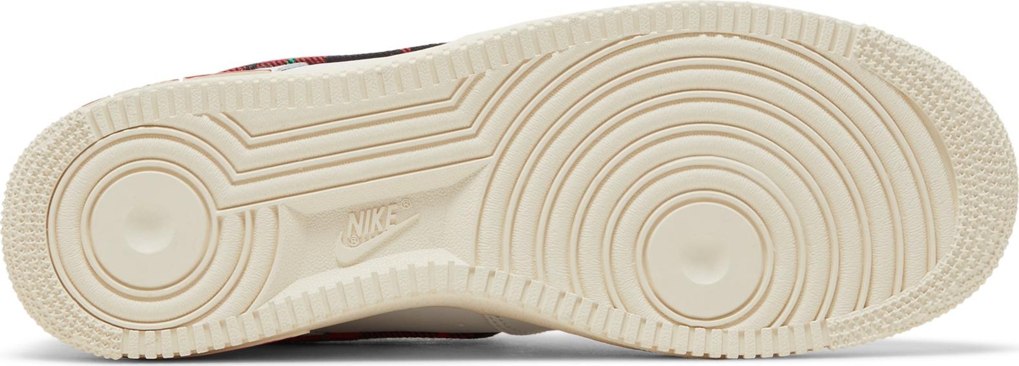 [DV0789-100] Mens Nike Air Force 1 Low '07 LV8 'Tartan Plaid White University Red'