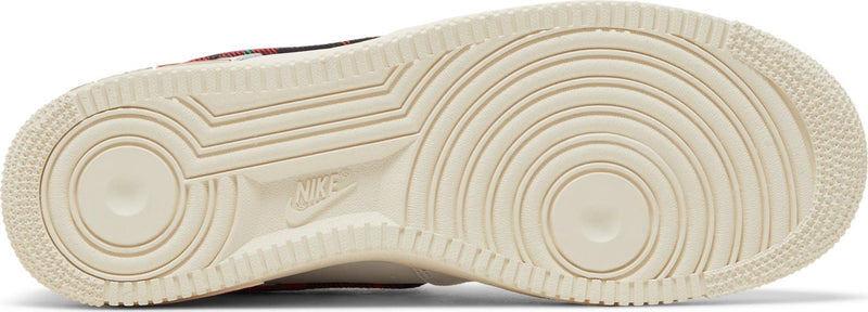 [DV0789-100] Mens Nike Air Force 1 Low '07 LV8 'Tartan Plaid White University Red'