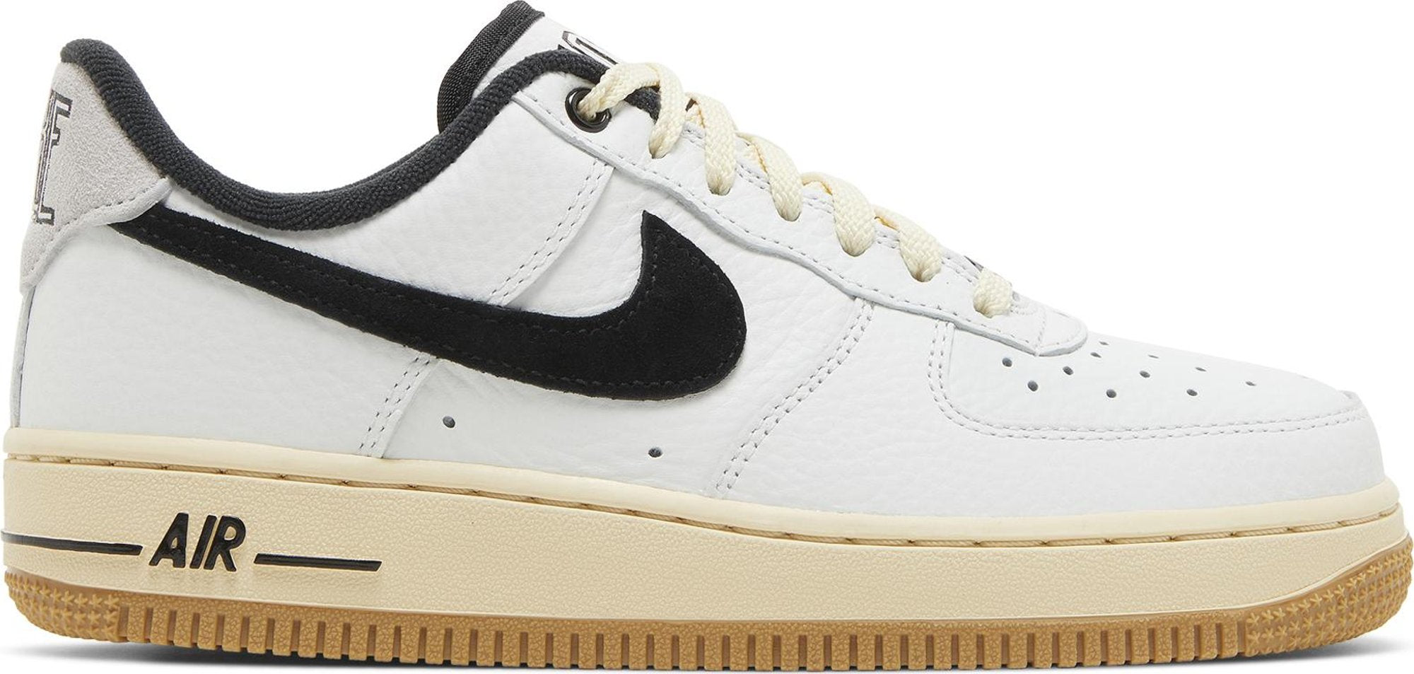 [DR0148-101] Womens Nike AIR FORCE 1 '07 LX LOW 'COMMAND FORCE SUMMIT WHITE BLACK' (W)