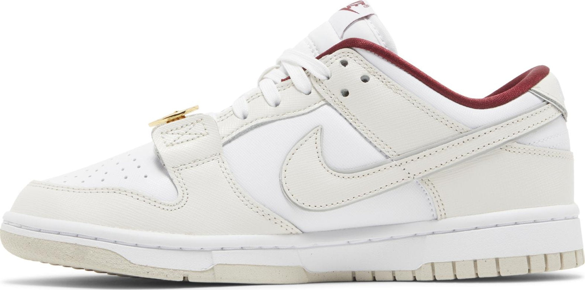 [DV1160-100] Womens Nike DUNK LOW SE 'JUST DO IT WHITE PHANTOM' (W)