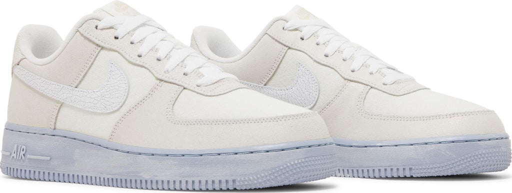 [DV0787-100] Mens Nike Air Force 1 Low '07 LV8 EMB 'Summit White Blue Whisper'