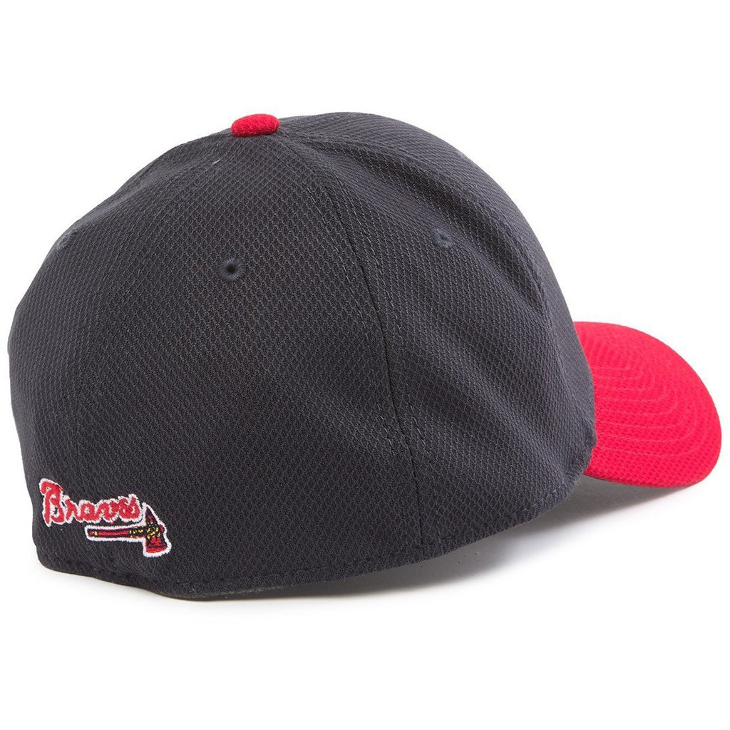 [11403331] Mens New Era MLB Diamond Era Classic 39Thirty Stretch Cap Atlanta Braves