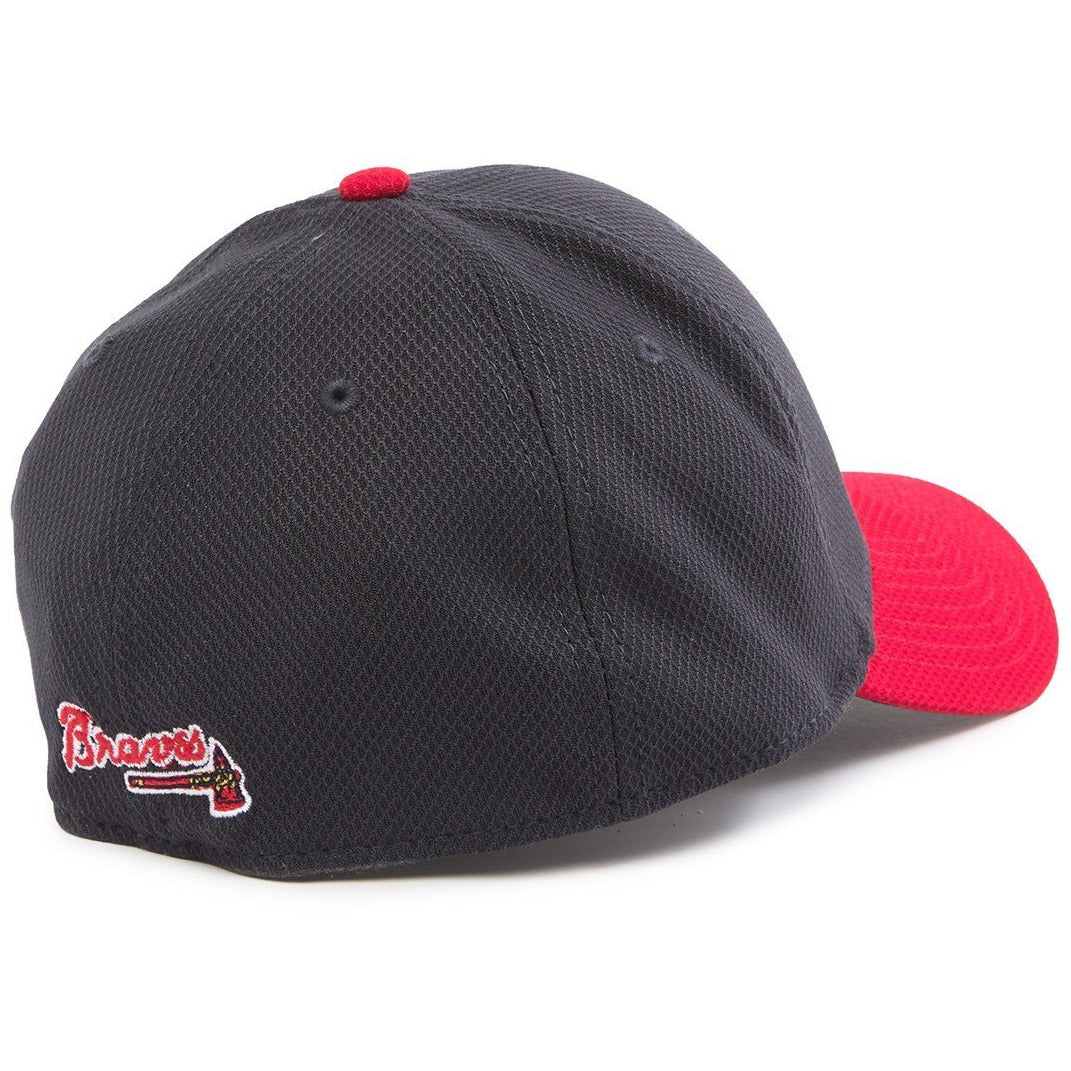 [11403331] Mens New Era MLB Diamond Era Classic 39Thirty Stretch Cap Atlanta Braves