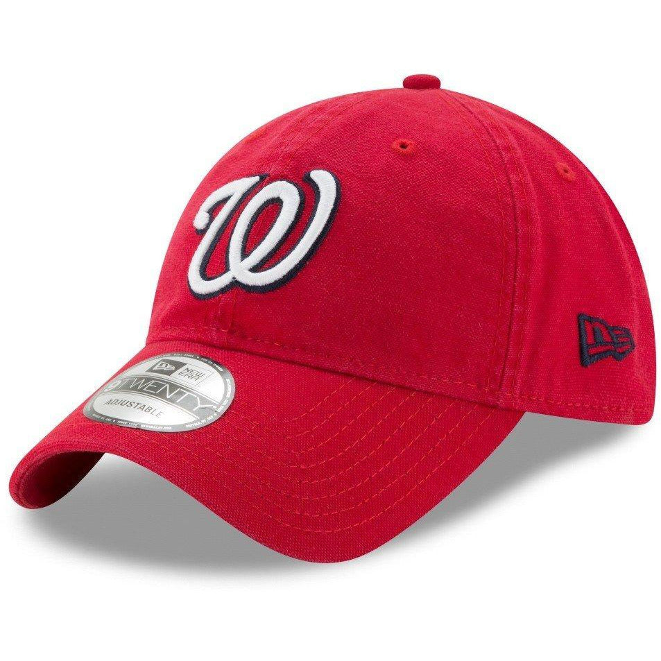 [11417761] Mens New Era MLB Core Classic 9Twenty Adjustable Cap Washington Nationals
