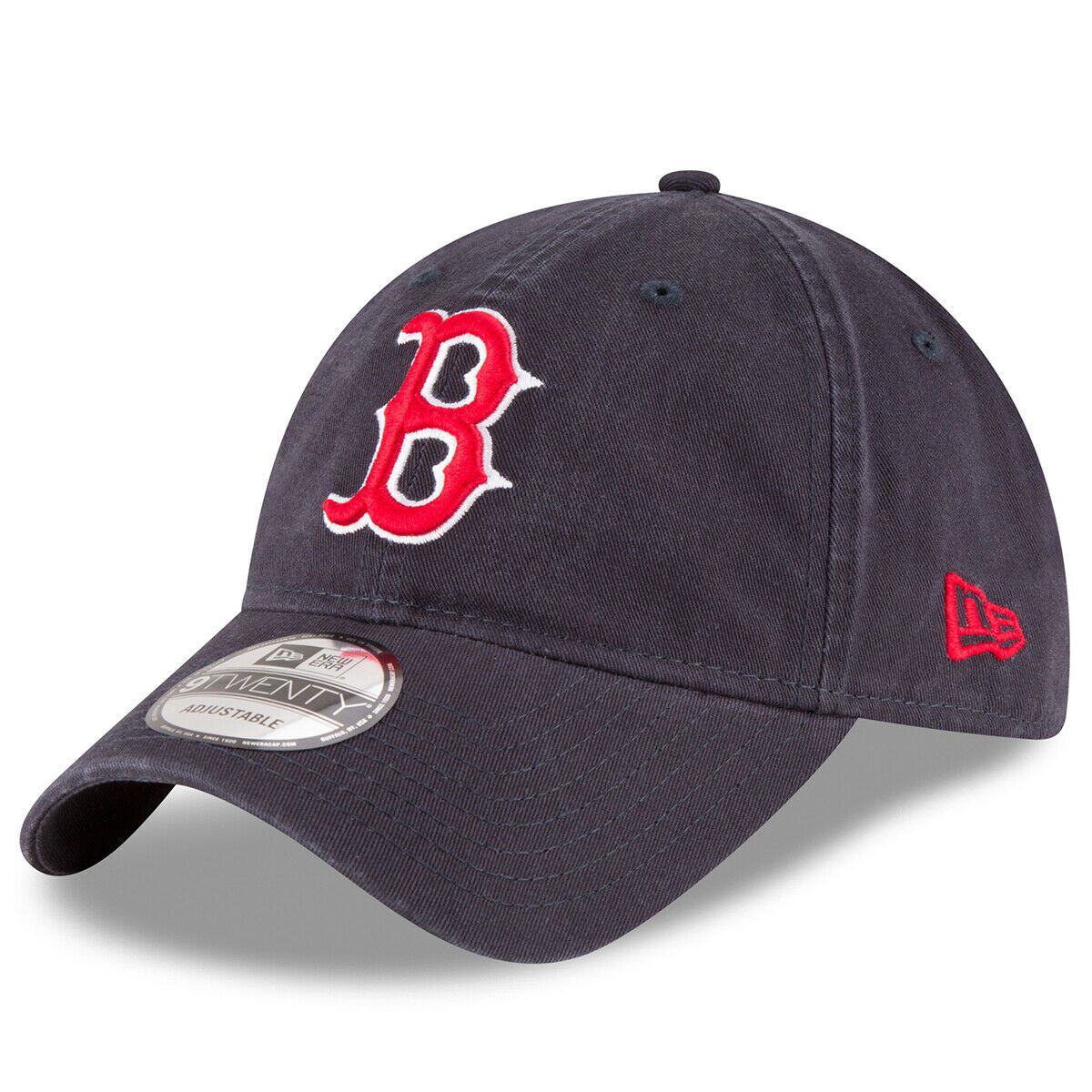 [11417830] Mens New Era MLB Core Classic 9Twenty Adjustable Cap Boston Red Sox