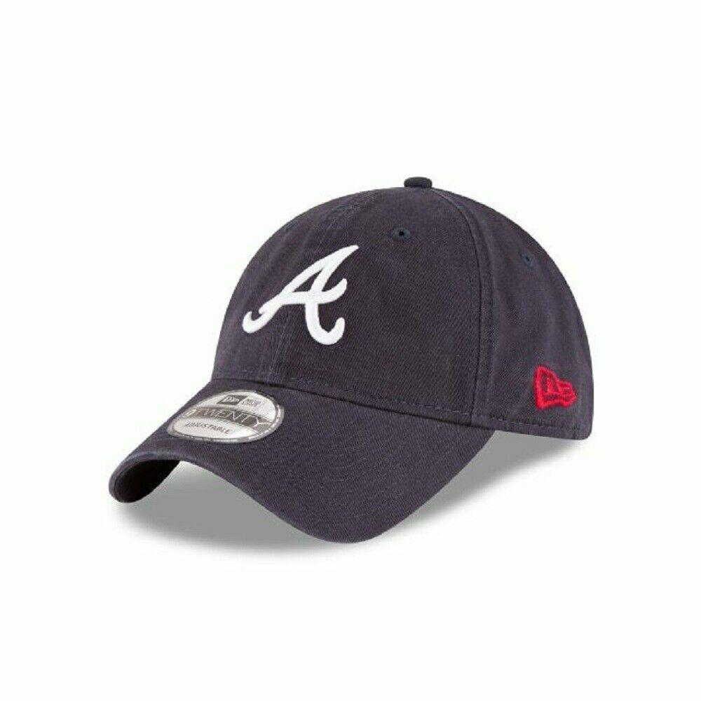 [11417835] Mens New Era MLB Core Classic 9Twenty Adjustable Cap Atlanta Braves
